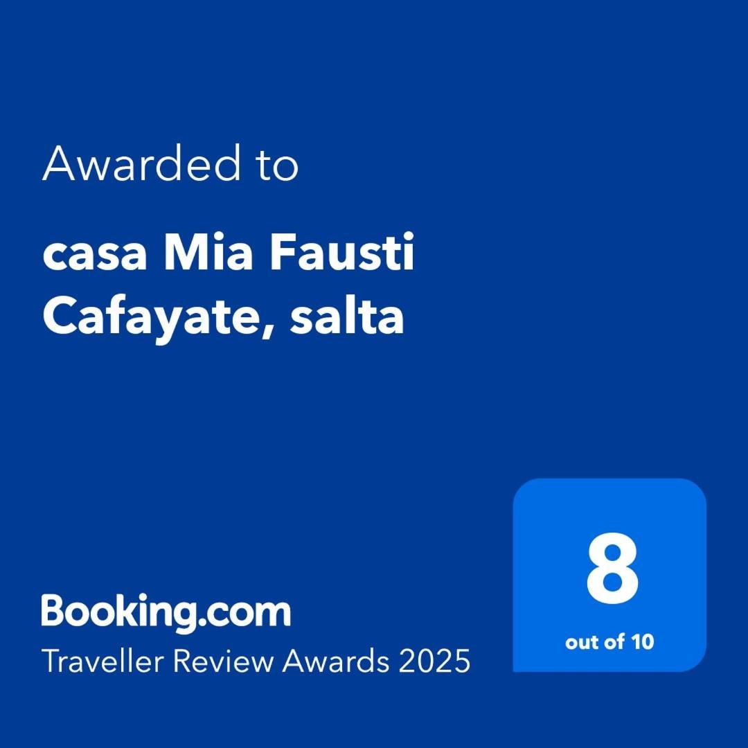 Casa Mia Fausti Cafayate, Saltaヴィラ エクステリア 写真